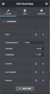 World Map Widget - Phox Documentation
