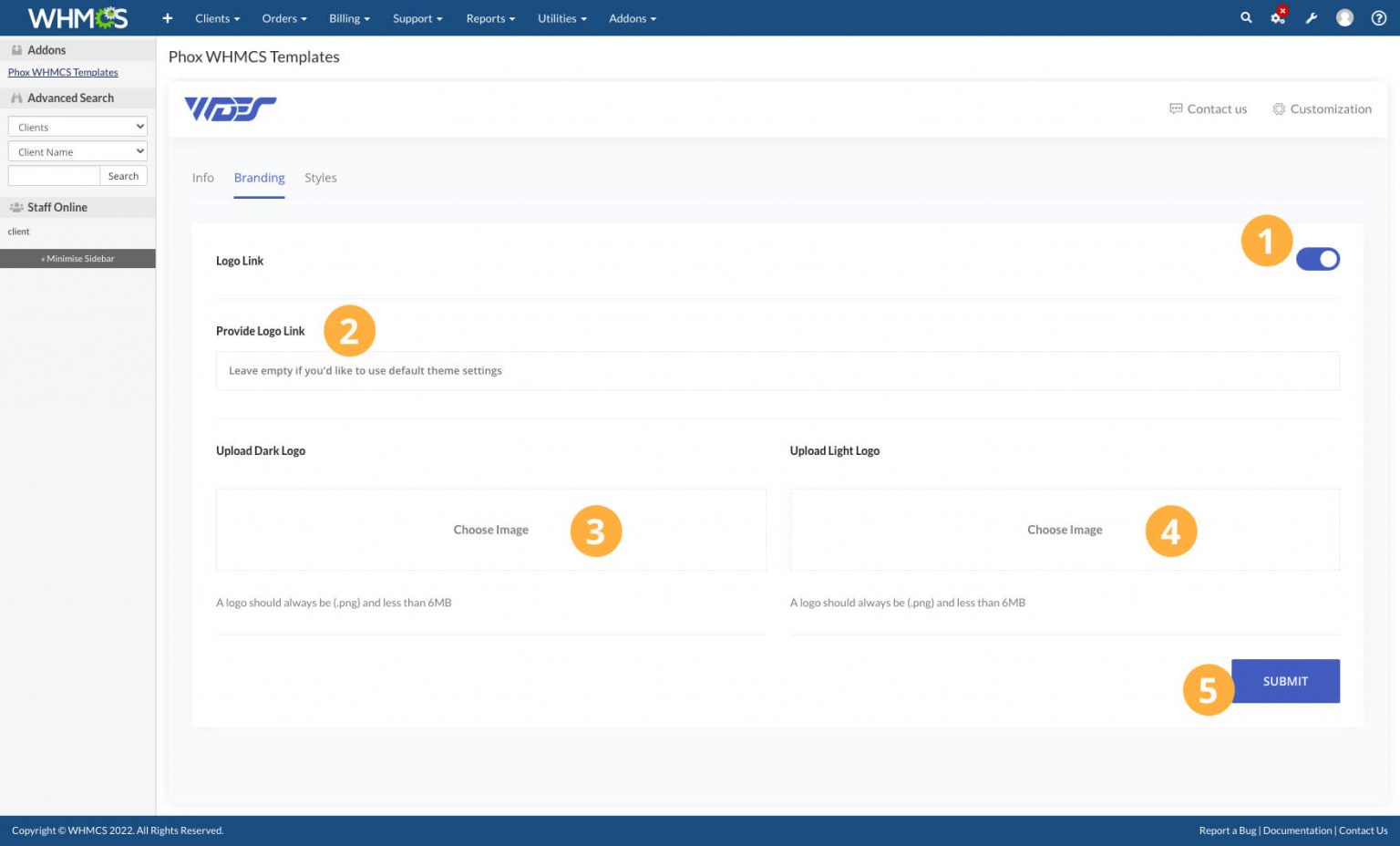 Branding - Phox Documentation